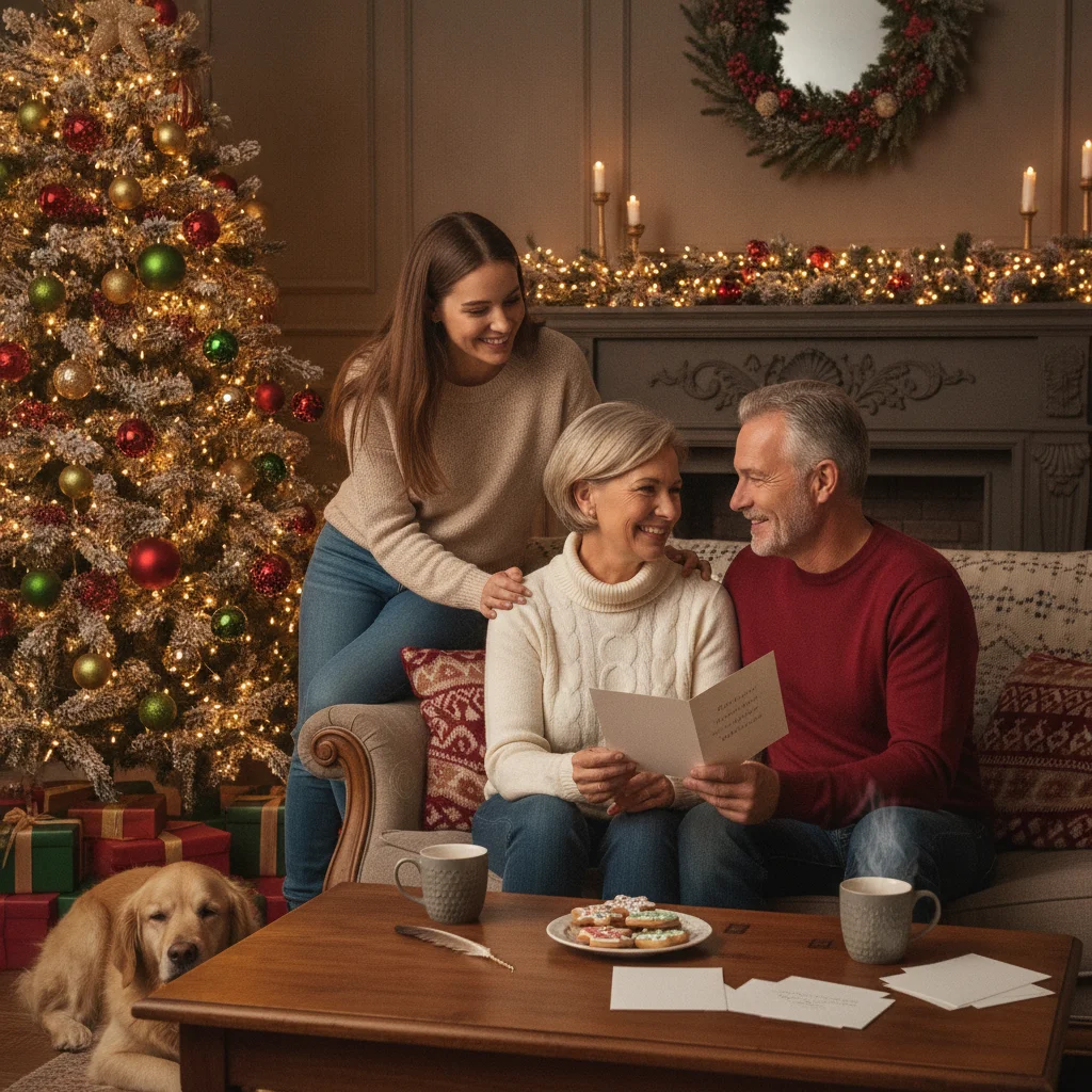 Heartfelt Christmas Card Message for In-Laws (messages) — Christmas card message guide visual