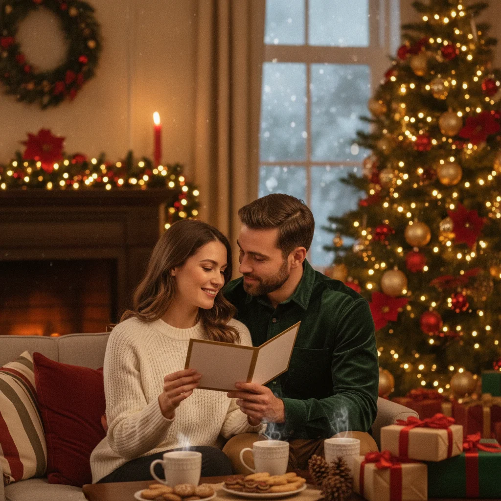 Heartfelt Christmas Card Message for Wife (messages) — Christmas card message guide visual