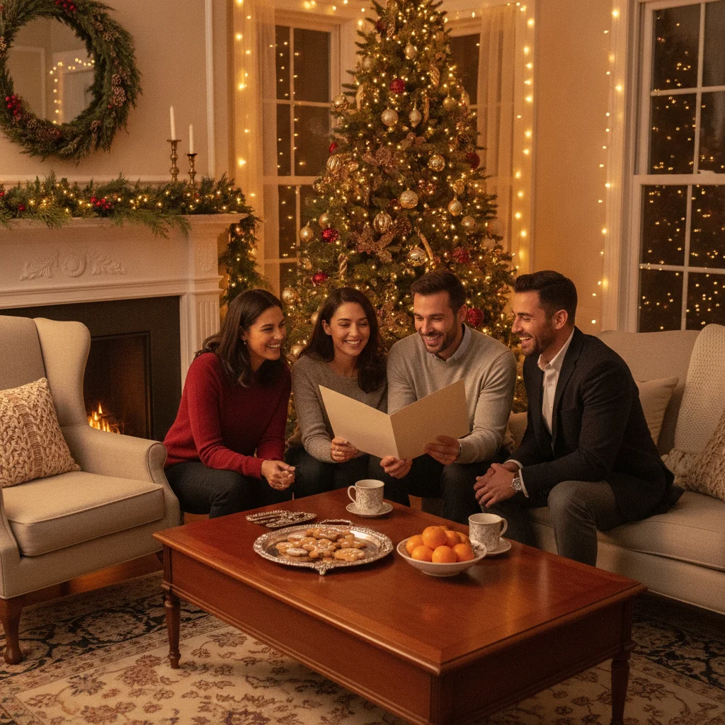 Professional Christmas Card Message for Clients (messages) — Christmas card message guide visual