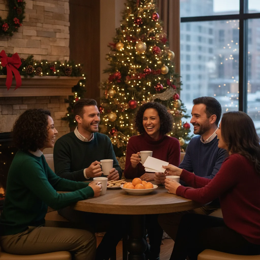 Professional Christmas Card Message for Employees (messages) — Christmas card message guide visual