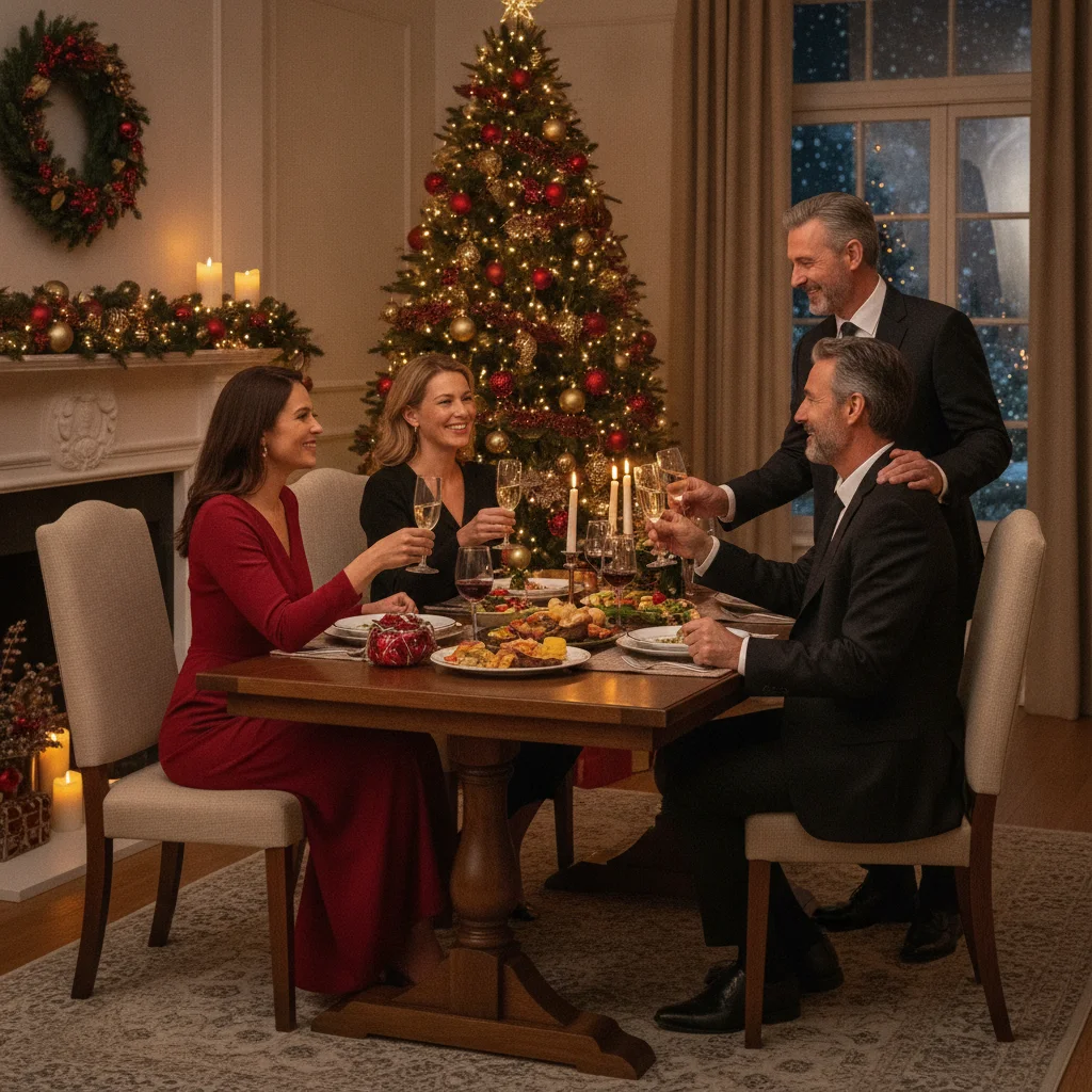 Professional Christmas Card Message for a Host — professional christmas card message for host (messages) — Christmas card message guide visual