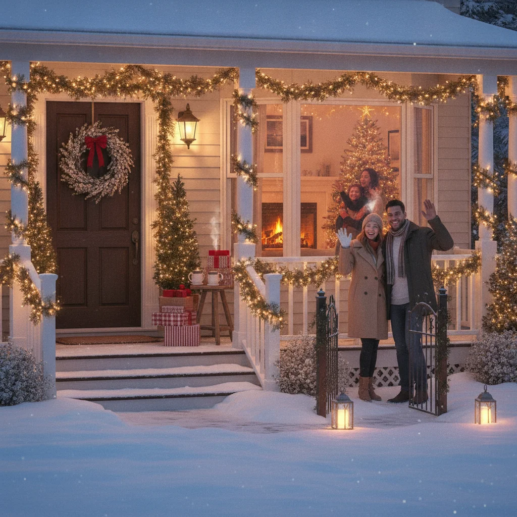 Professional Christmas Card Message for Neighbors (messages) — Christmas card message guide visual