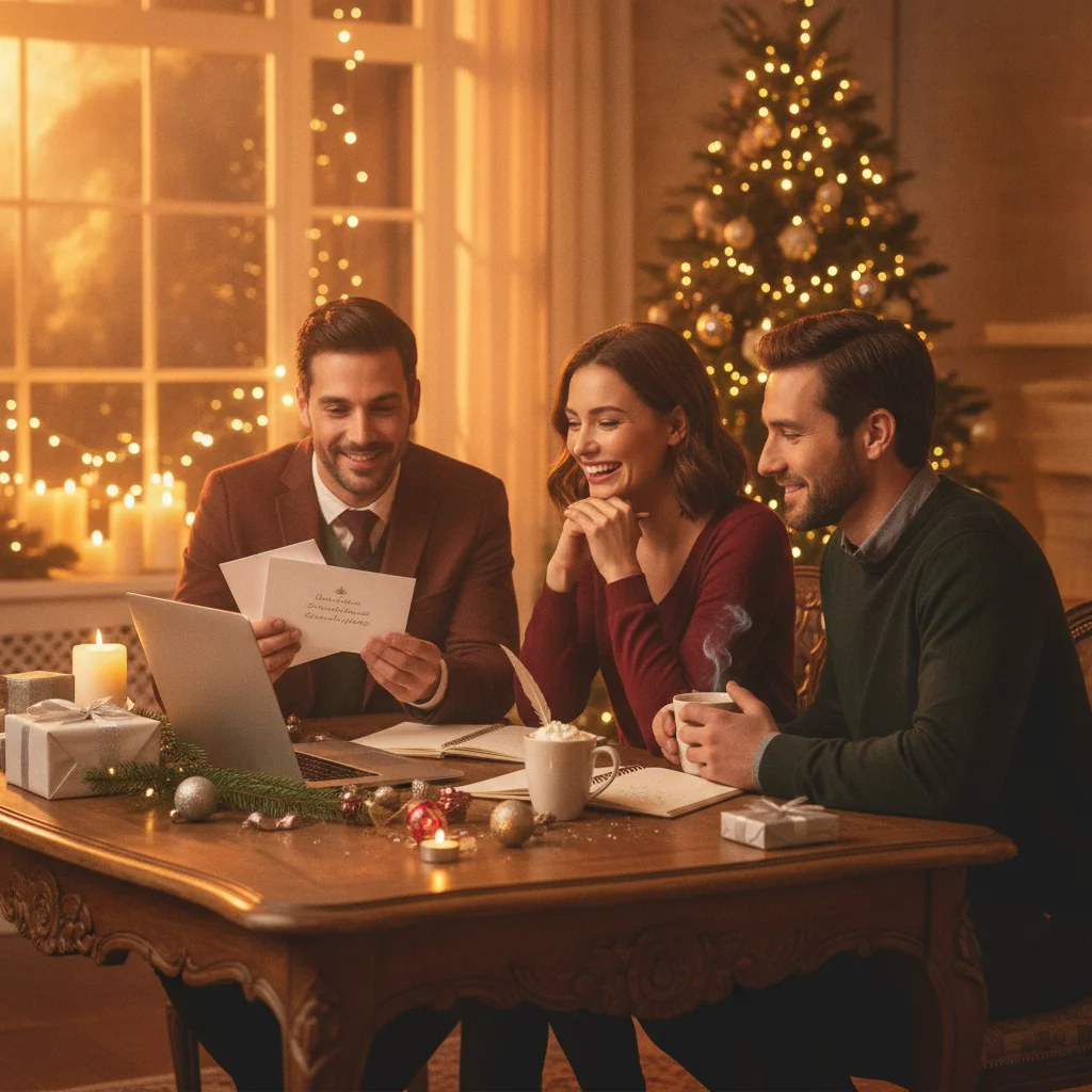 Professional Christmas Card Messages — Christmas card message guide visual