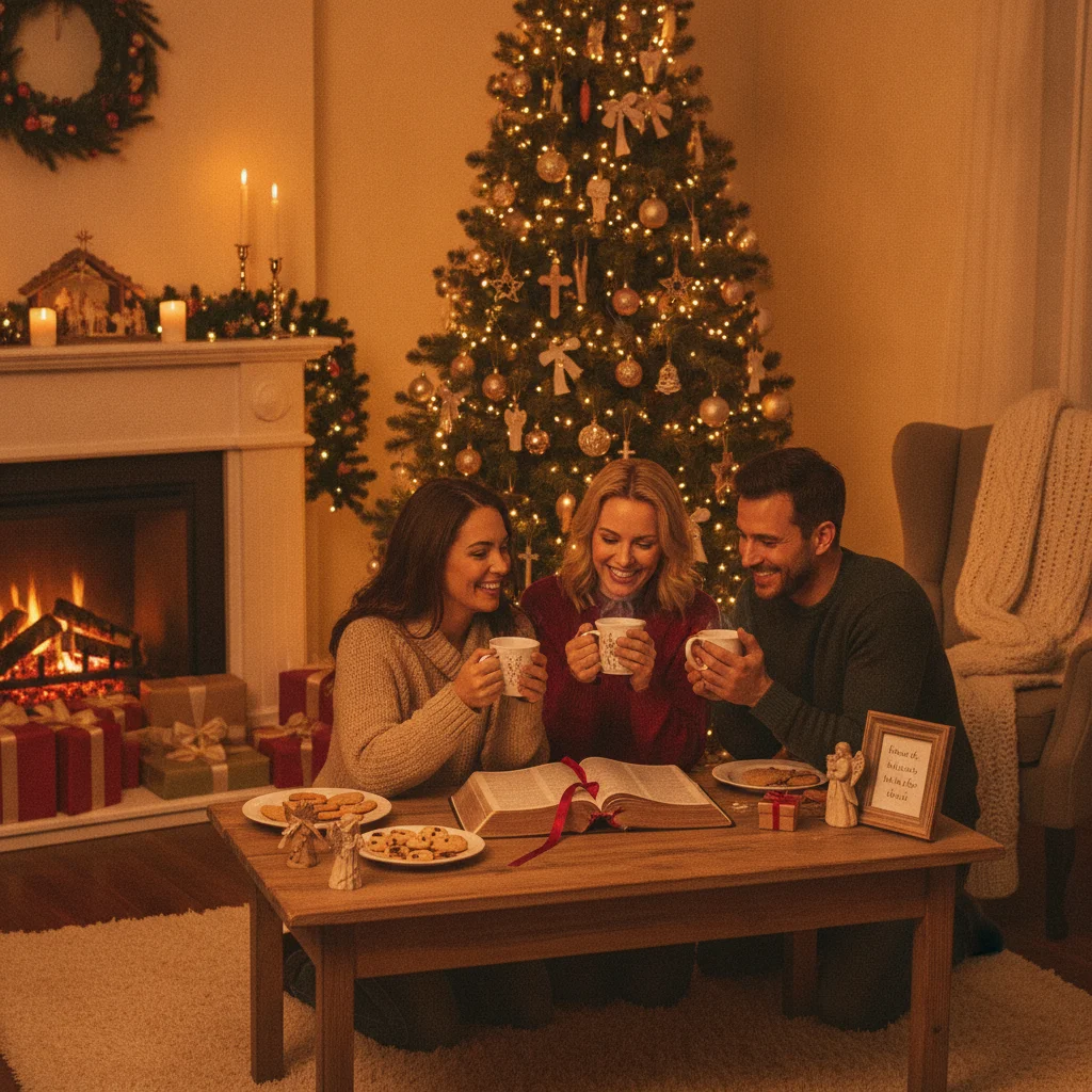 Religious Christmas Card Message for Friends (messages) — Christmas card message guide visual