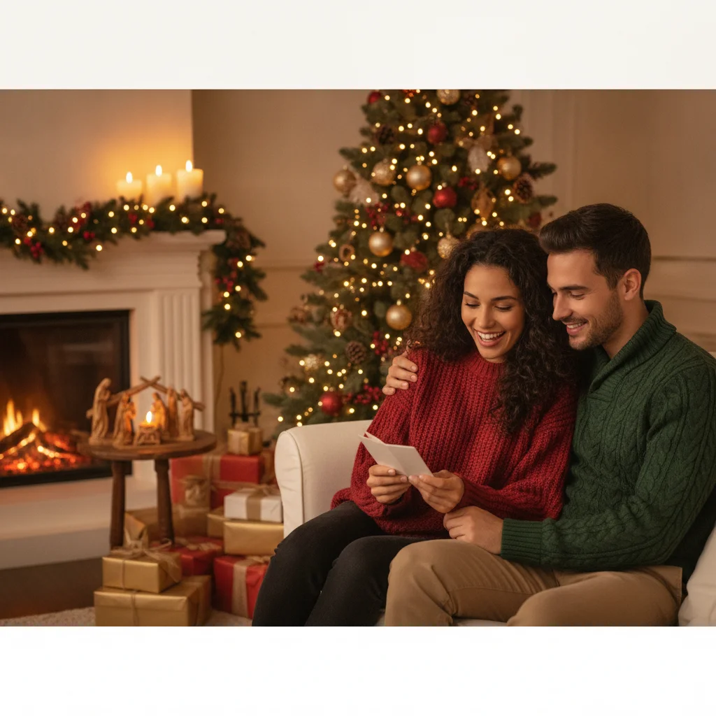 Religious Christmas Card Messages for Your Girlfriend — religious christmas card message for girlfriend — Christmas card message guide visual