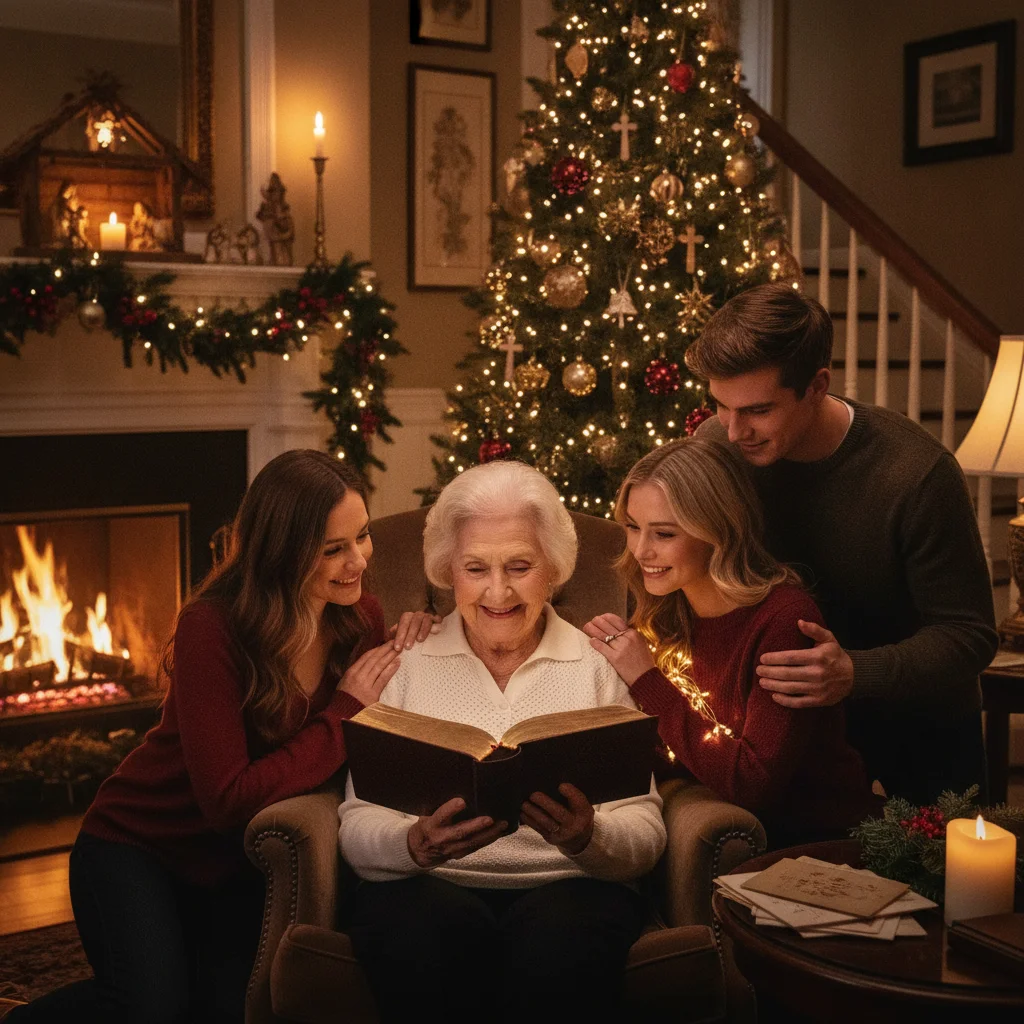 Religious Christmas Card Message for Grandma (messages) — Christmas card message guide visual