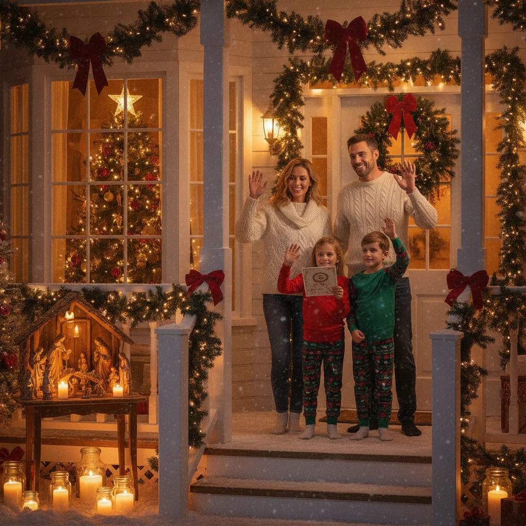 Religious Christmas Card Message for Neighbors (messages) — Christmas card message guide visual