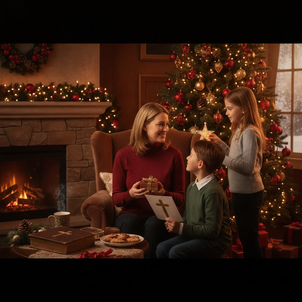 Religious Christmas Card Message for a Teacher — religious christmas card message for teacher (messages) — Christmas card message guide visual