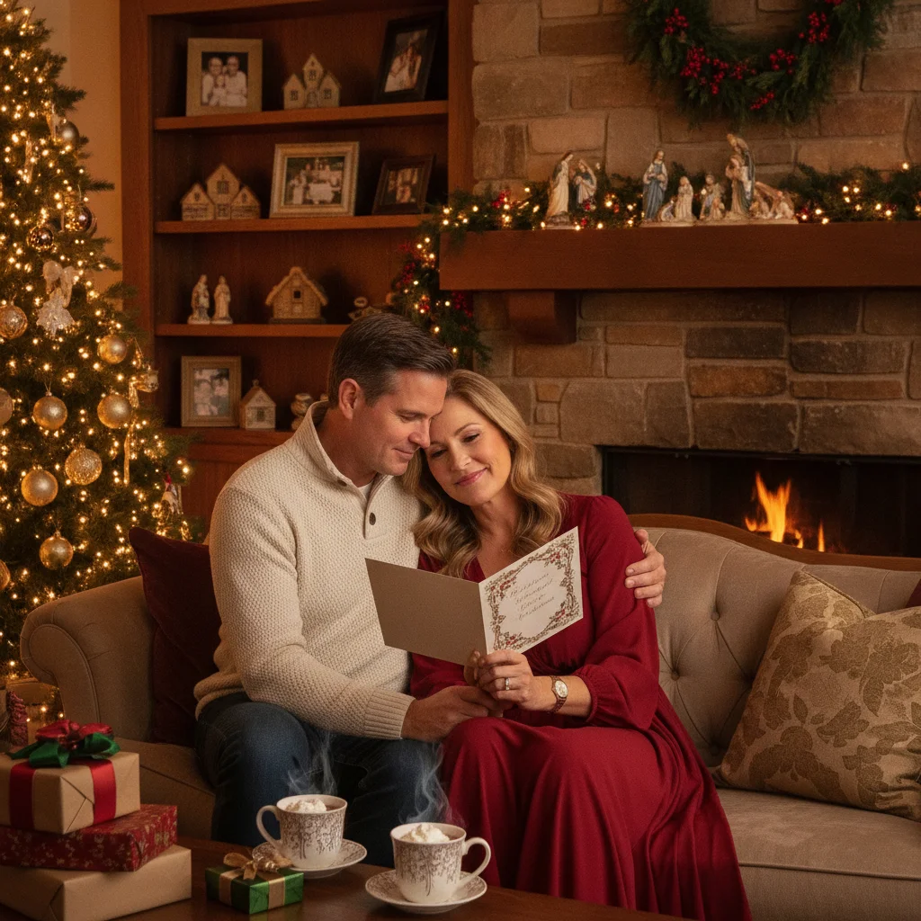 Religious Christmas Card Message for Wife (messages) — Christmas card message guide visual
