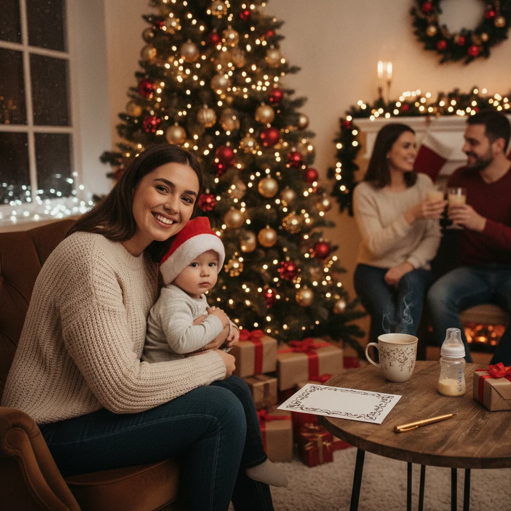 Short Christmas Card Message for Babysitter (messages) — Christmas card message guide visual