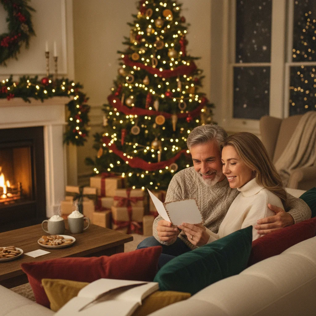 Short Christmas Card Message for Dad (messages) — Christmas card message guide visual
