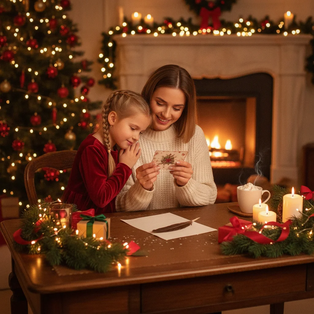 Short Christmas Card Message for Daughter (messages) — Christmas card message guide visual
