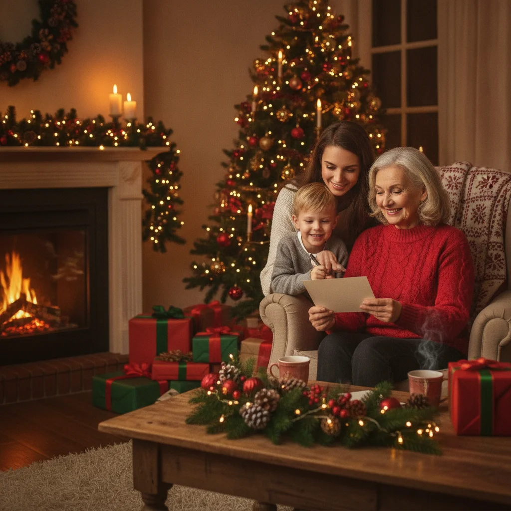 Short Christmas Card Message for Grandma (messages) — Christmas card message guide visual