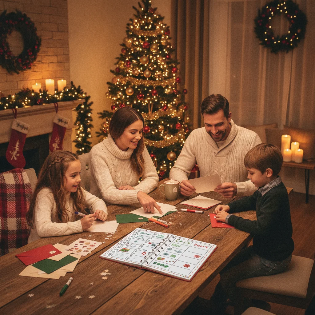 How to Use a Christmas Card Printing and Mailing Checklist (printing mailing) — Christmas card printing and mailing visual