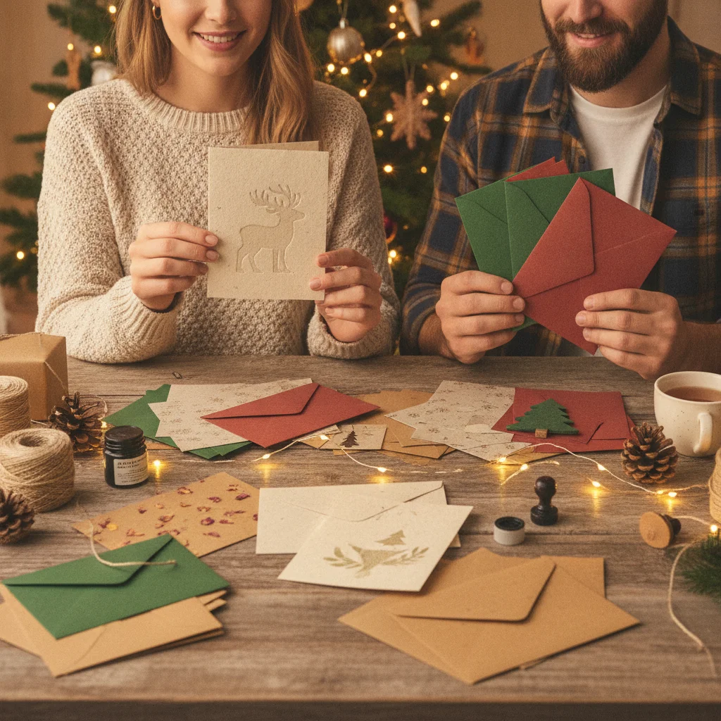 Eco-Friendly Christmas Card Paper and Envelopes: Sustainable Printing Guide — eco friendly christmas card paper and envelope options (printing mailing) — Christ