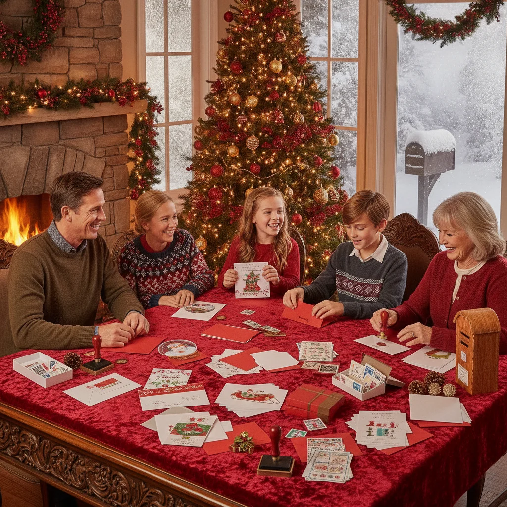 Christmas Card Printing and Mailing (printing mailing) — Christmas card printing and mailing visual
