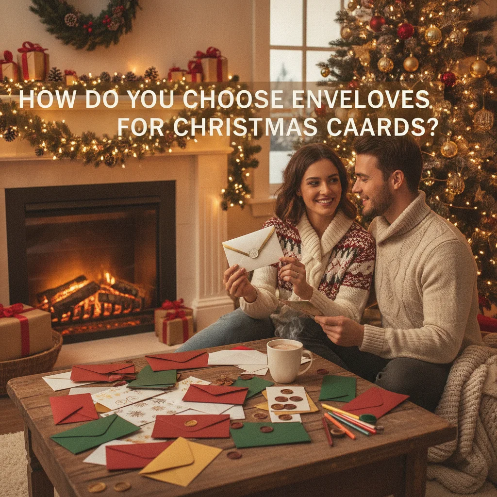 How Do You Choose Envelopes for Christmas Cards? — how to choose envelopes for Christmas cards (printing mailing) — Christmas card guide visual