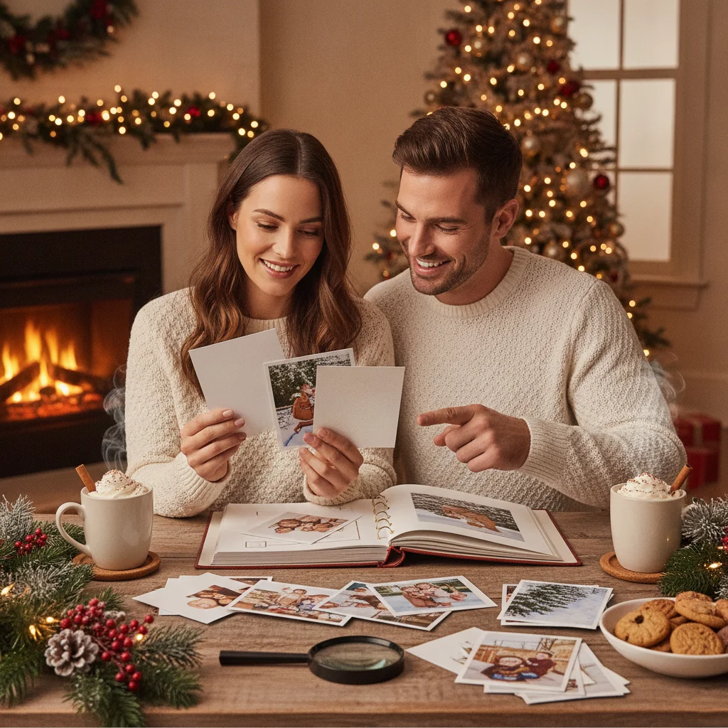 How to Choose Matte, Glossy, or Lustre Paper for Photo Christmas Cards — how to choose matte or glossy paper for photo Christmas cards (printing mailing) — fest