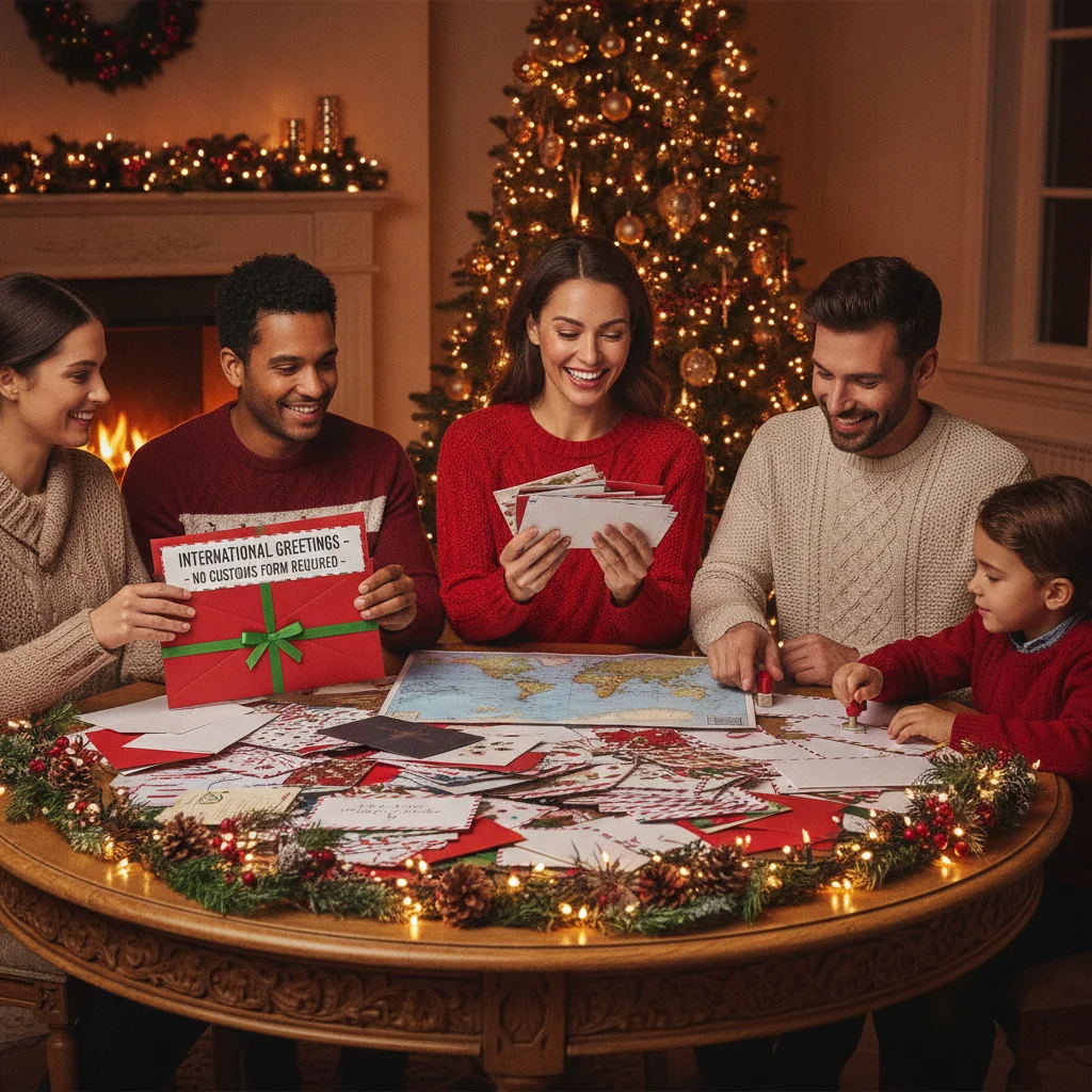 How Can You Mail Christmas Cards Internationally Without Customs Forms? — how to mail Christmas cards internationally without customs forms (printing mailing) —